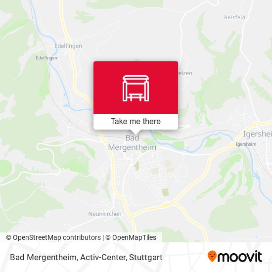 Карта Bad Mergentheim, Activ-Center