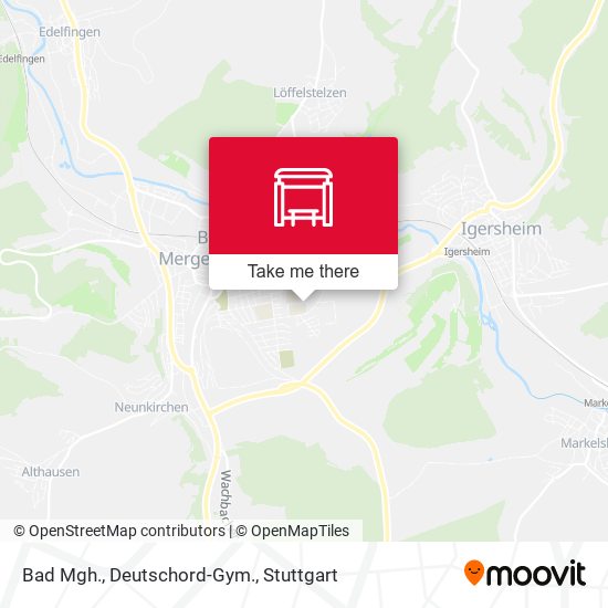 Bad Mgh., Deutschord-Gym. map