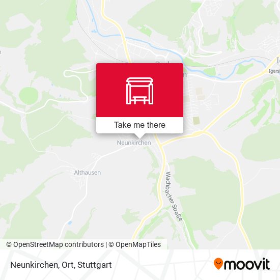 Карта Neunkirchen, Ort