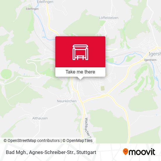 Карта Bad Mgh., Agnes-Schreiber-Str.