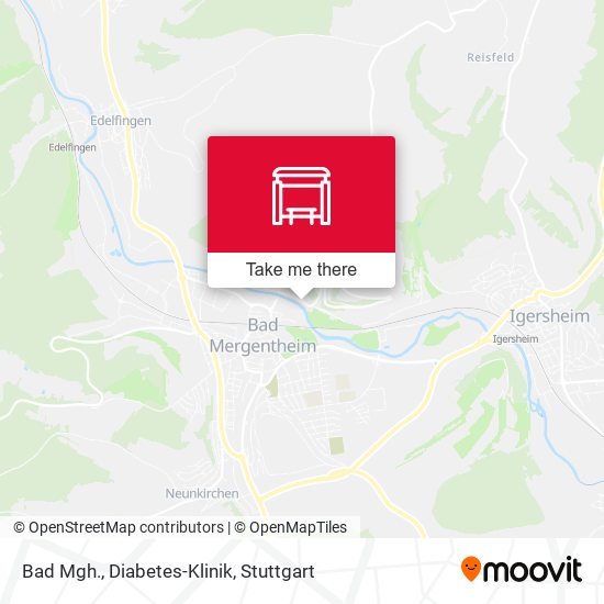 Bad Mgh., Diabetes-Klinik map