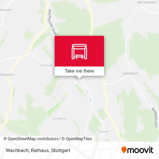 Wachbach, Rathaus map