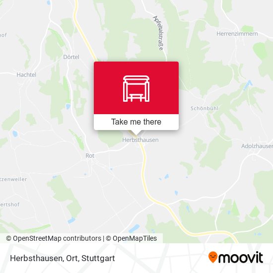 Карта Herbsthausen, Ort