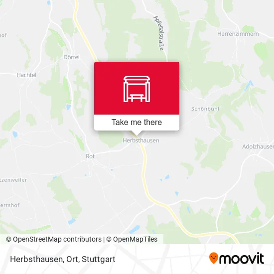 Карта Herbsthausen, Ort
