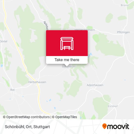 Карта Schönbühl, Ort
