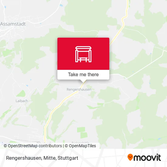Карта Rengershausen, Mitte