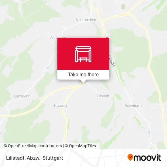 Карта Lillstadt, Abzw.