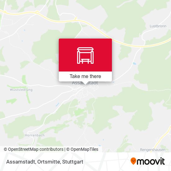 Assamstadt, Ortsmitte map