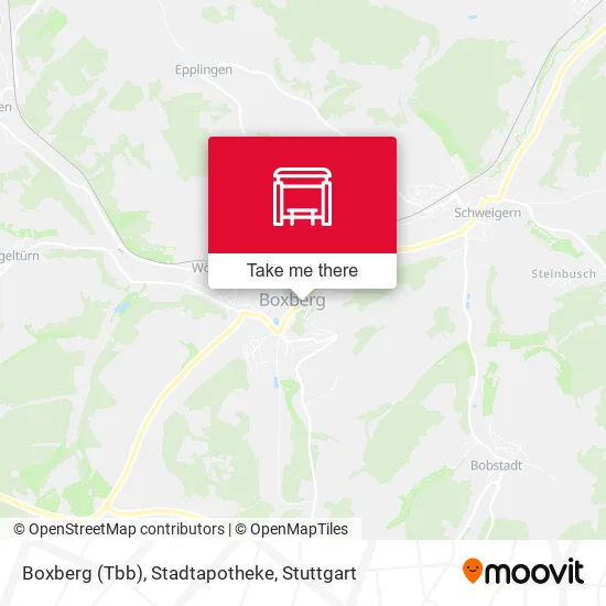 Карта Boxberg (Tbb), Stadtapotheke