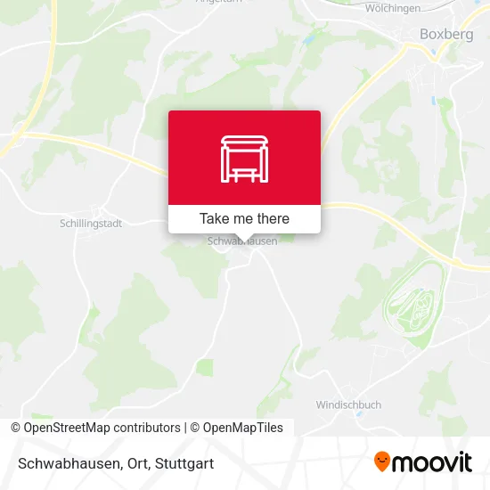 Карта Schwabhausen, Ort