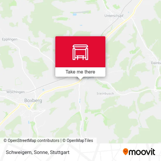 Карта Schweigern, Sonne