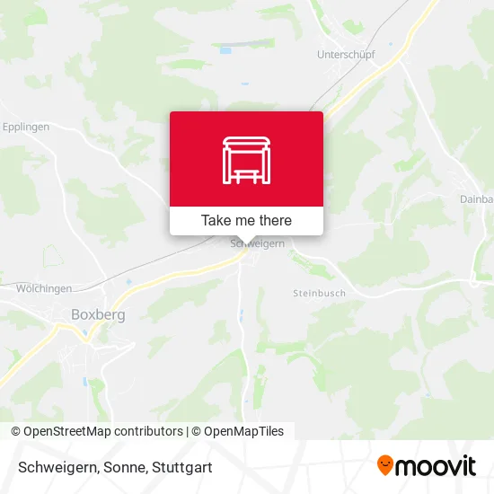 Карта Schweigern, Sonne