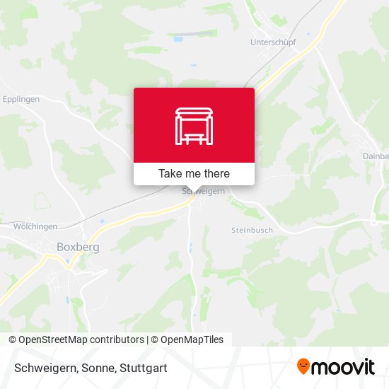 Карта Schweigern, Sonne
