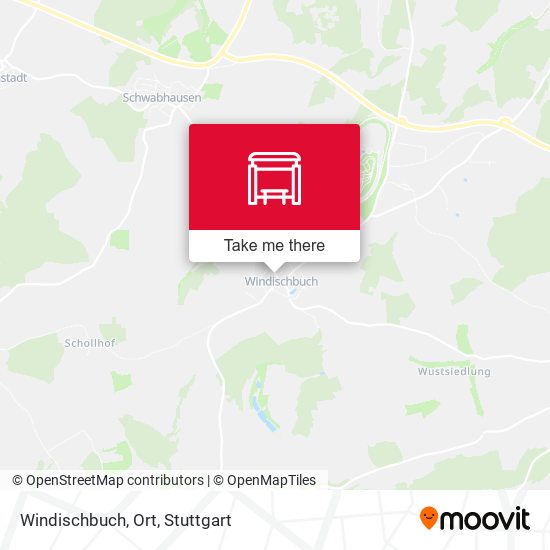 Карта Windischbuch, Ort