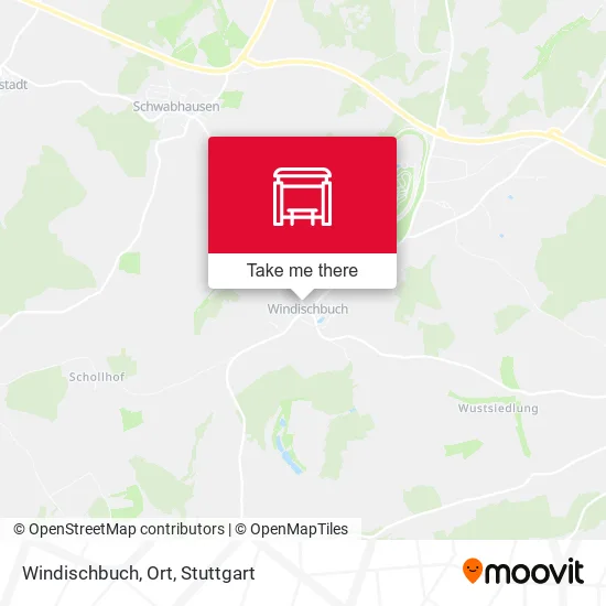 Windischbuch, Ort map