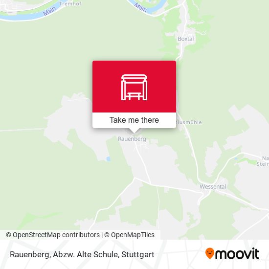 Rauenberg, Abzw. Alte Schule map