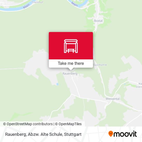 Карта Rauenberg, Abzw. Alte Schule