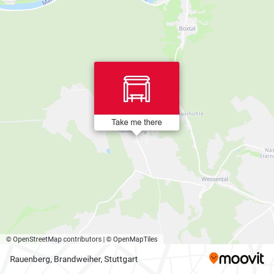 Rauenberg, Brandweiher map