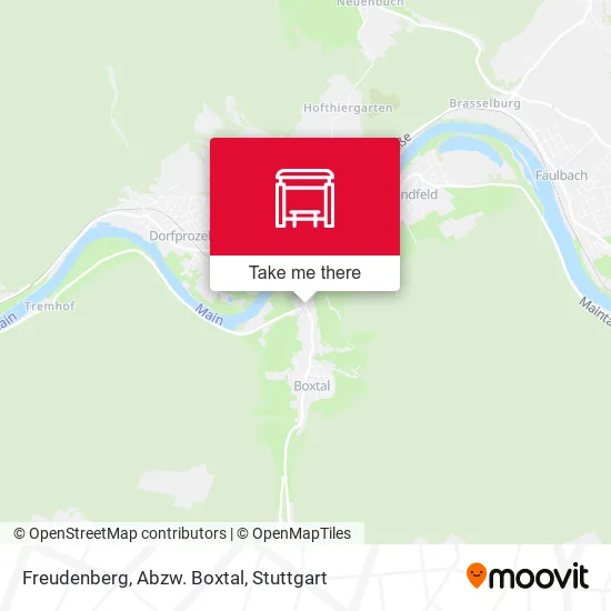 Карта Freudenberg, Abzw. Boxtal
