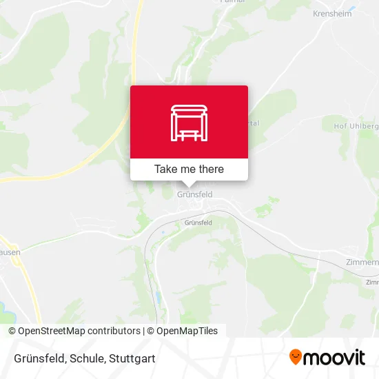 Карта Grünsfeld, Schule