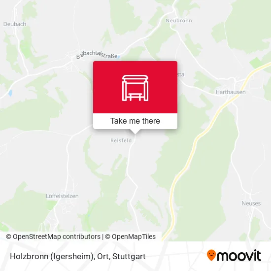 Карта Holzbronn (Igersheim), Ort