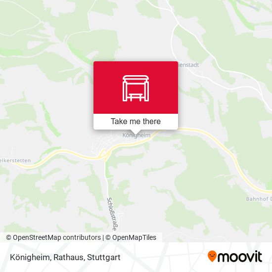 Königheim, Rathaus map