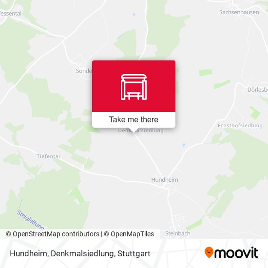 Hundheim, Denkmalsiedlung map