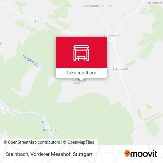 Steinbach, Vorderer Messhof map