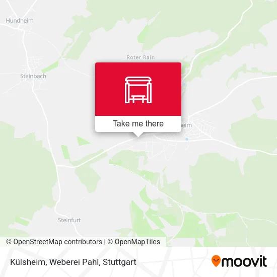 Карта Külsheim, Weberei Pahl
