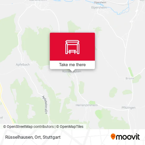Карта Rüsselhausen, Ort