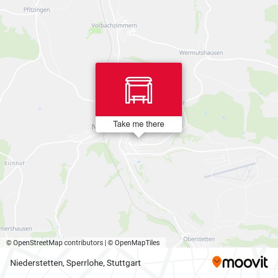 Карта Niederstetten, Sperrlohe