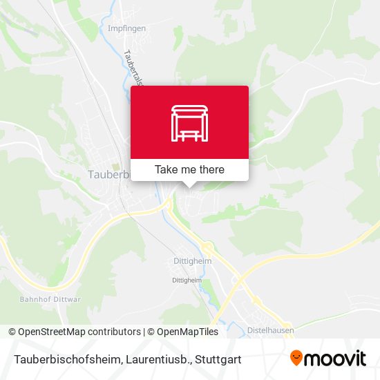 Карта Tauberbischofsheim, Laurentiusb.