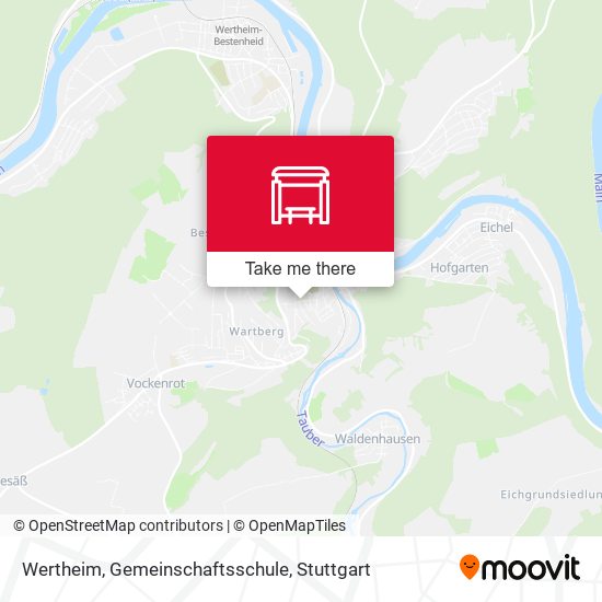 Карта Wertheim, Gemeinschaftsschule