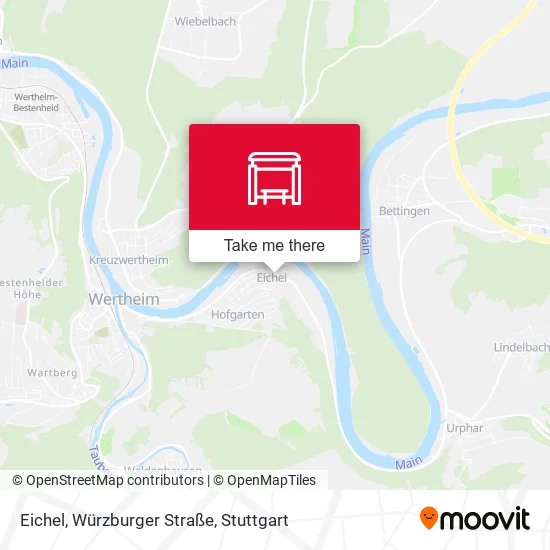Карта Eichel, Würzburger Straße