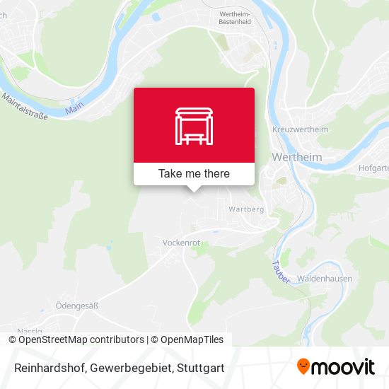 Reinhardshof, Gewerbegebiet map