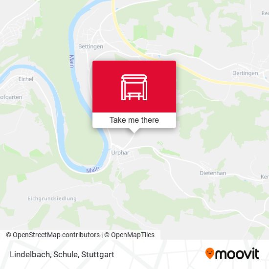 Lindelbach, Schule map