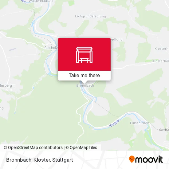 Карта Bronnbach, Kloster