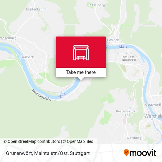 Grünenwört, Maintalstr./Ost map