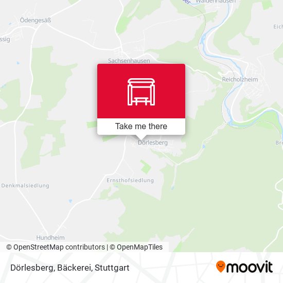 Dörlesberg, Bäckerei map