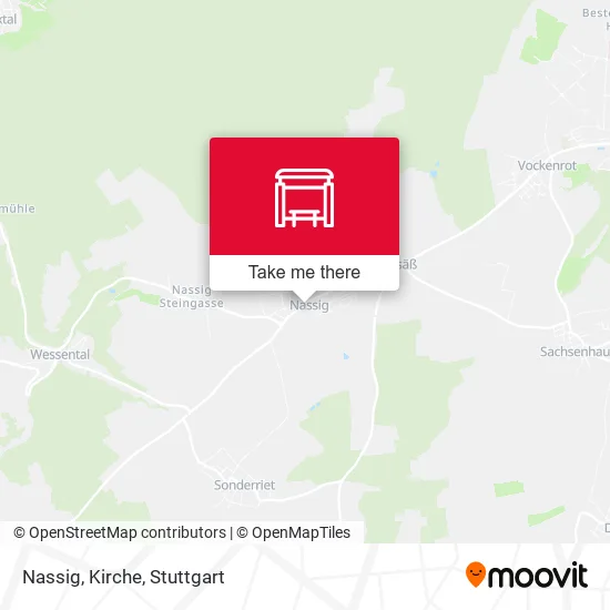 Карта Nassig, Kirche