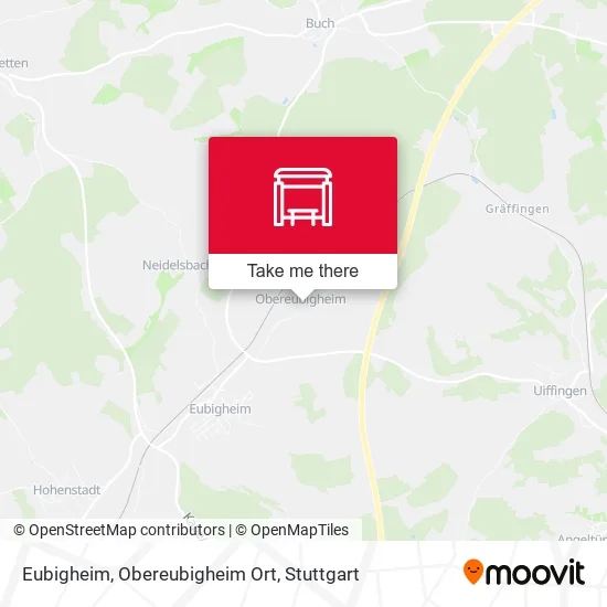Карта Eubigheim, Obereubigheim Ort
