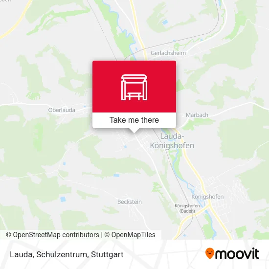 Карта Lauda, Schulzentrum