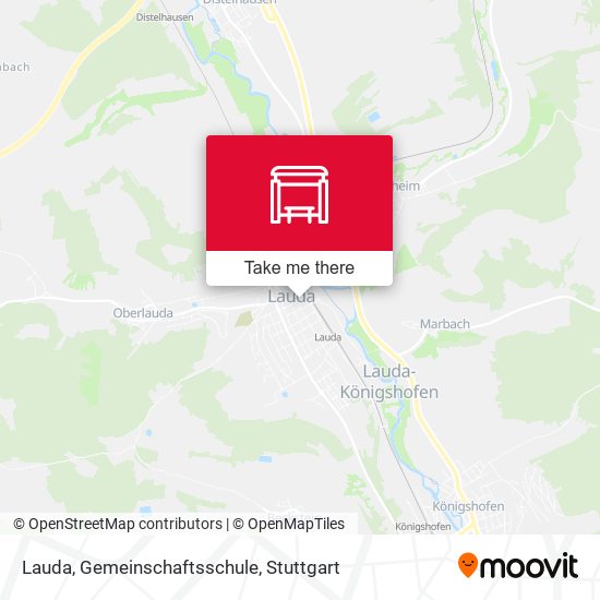 Lauda, Gemeinschaftsschule map