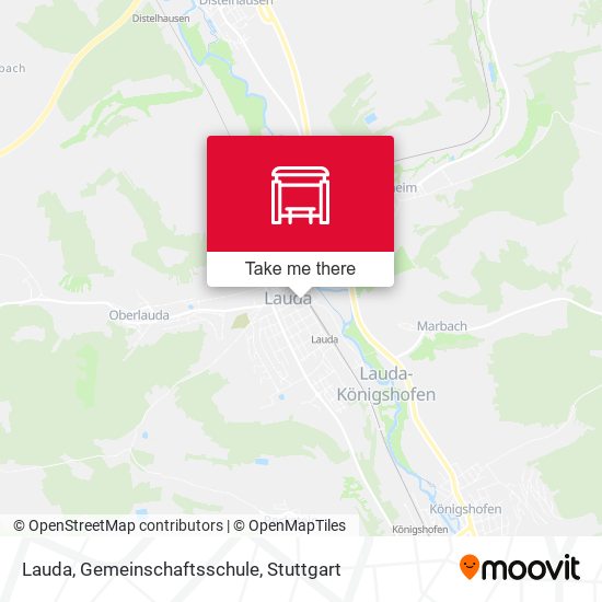 Lauda, Gemeinschaftsschule map