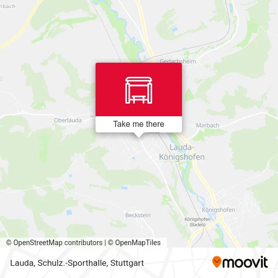 Карта Lauda, Schulz.-Sporthalle