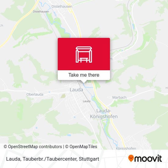 Lauda, Tauberbr./Taubercenter map