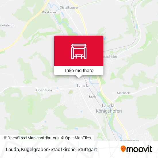 Lauda, Kugelgraben/Stadtkirche map