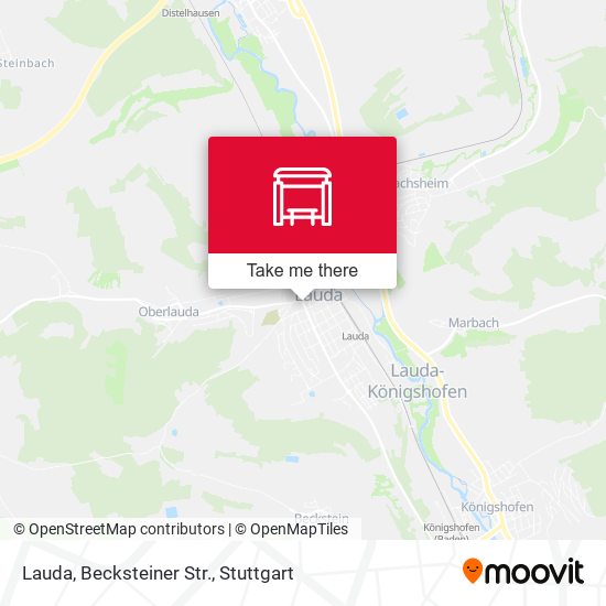 Карта Lauda, Becksteiner Str.