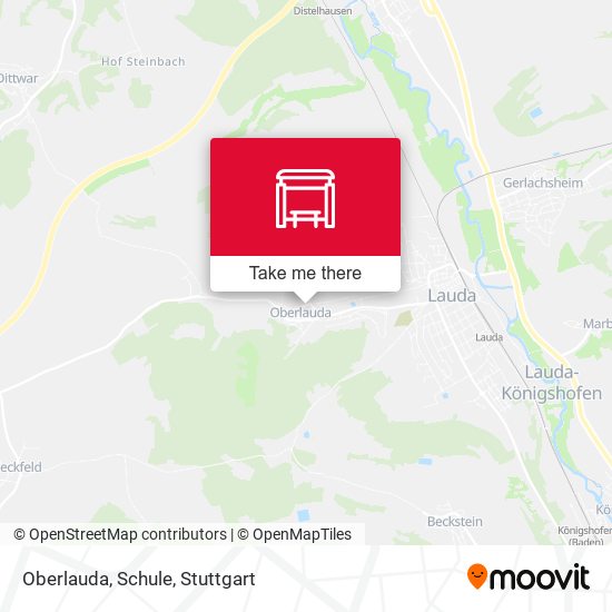 Карта Oberlauda, Schule