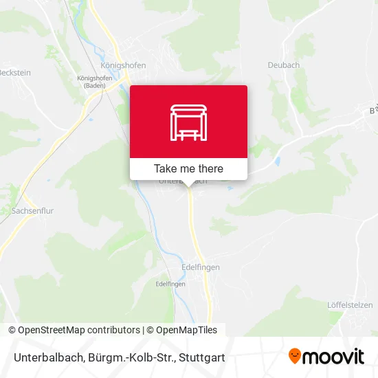 Unterbalbach, Bürgm.-Kolb-Str. map